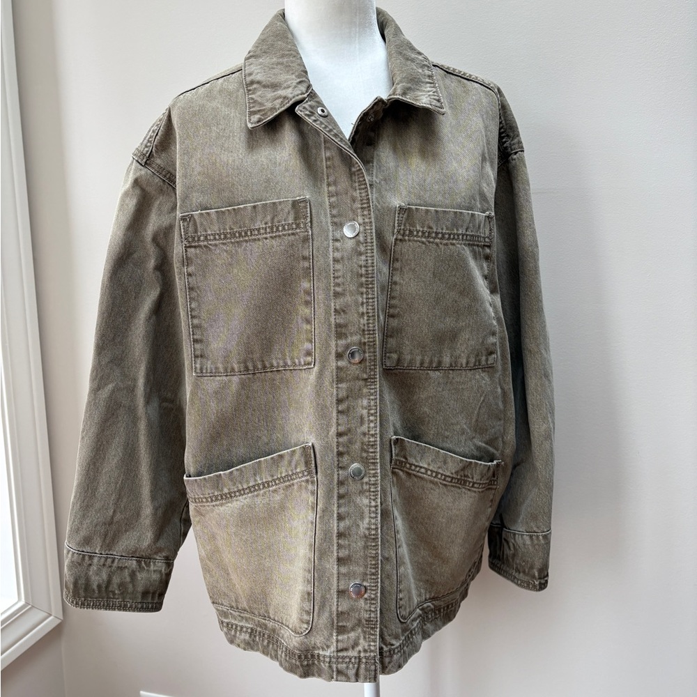 Universal Thread Light Brown Denim Jacket - image 3